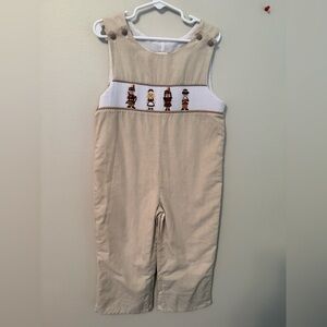 Stellybelly Smocked Thanksgiving Pilgrims Longalls